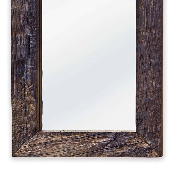 Reclaimed Wood Frame Mirror